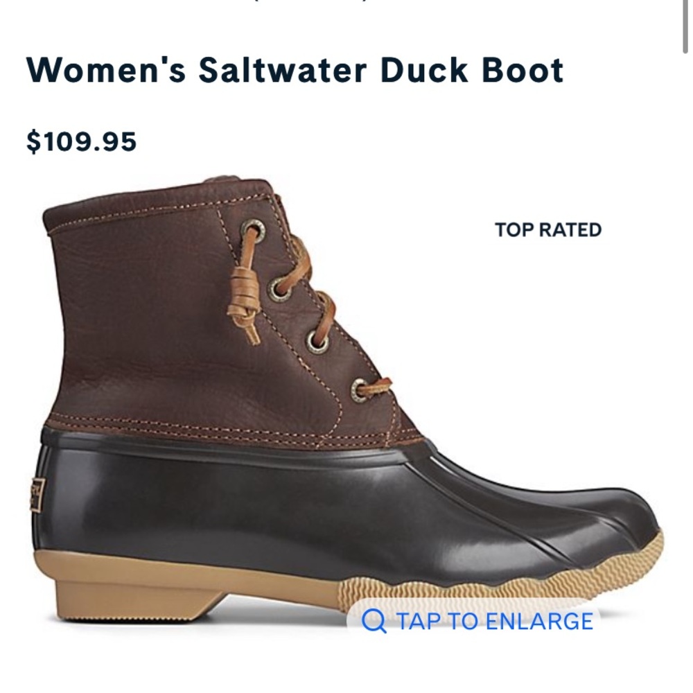 Sperry Duck/Rain Boots